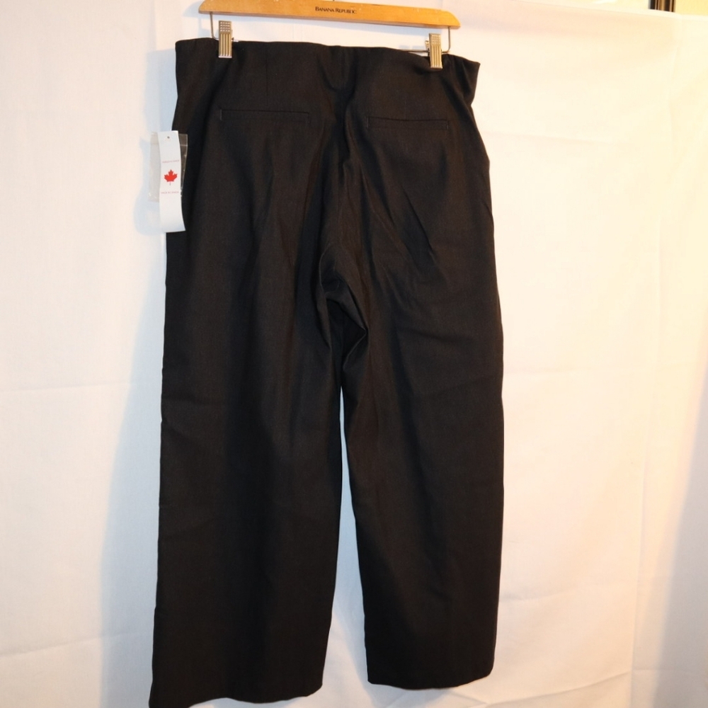 NEW !! Tribal Sailor Crop Pants Black Size 12 Petite - Picture 5 of 12
